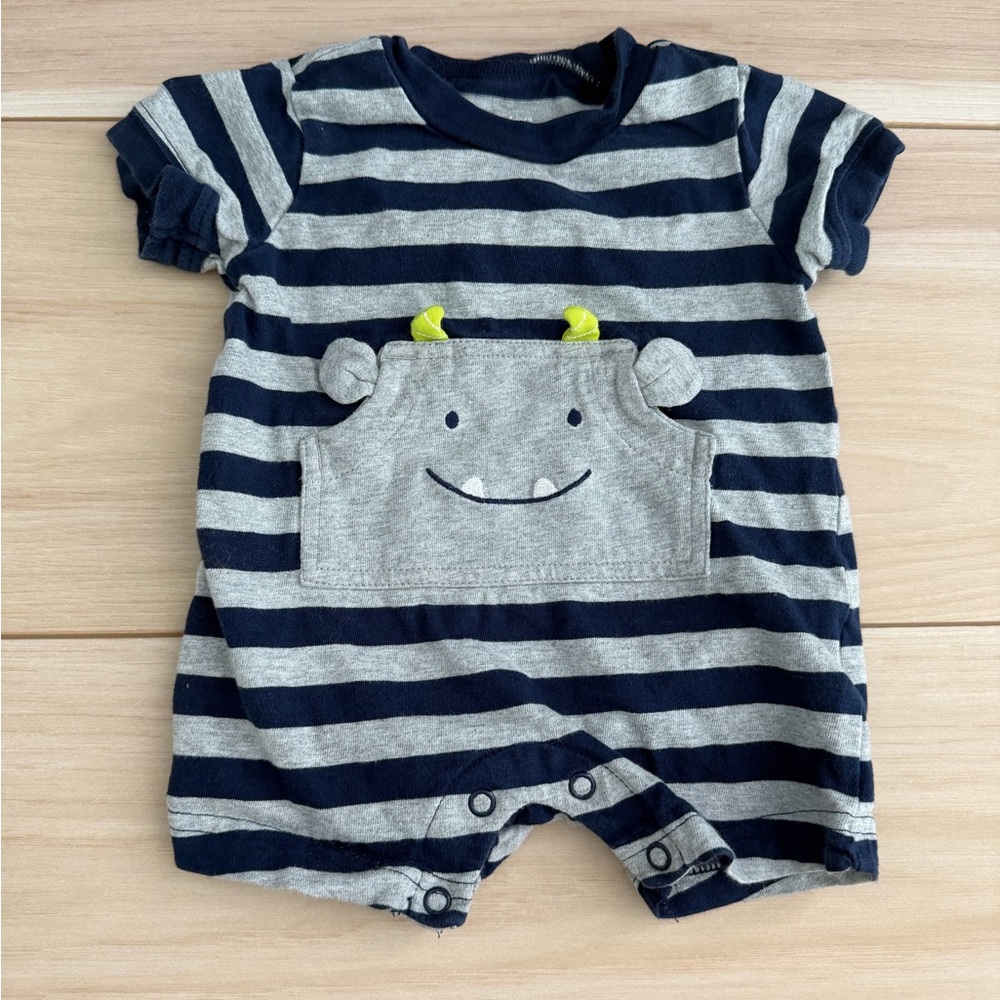 Carter’s Baby Monster Pocket Romper